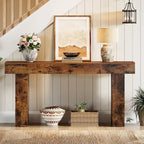 Console rustique, 160 cm, utilisation par 1 personne