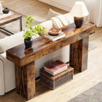 Console rustique, 160 cm, utilisation par 1 personne