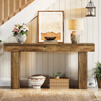 Console rustique, 160 cm, utilisation par 1 personne