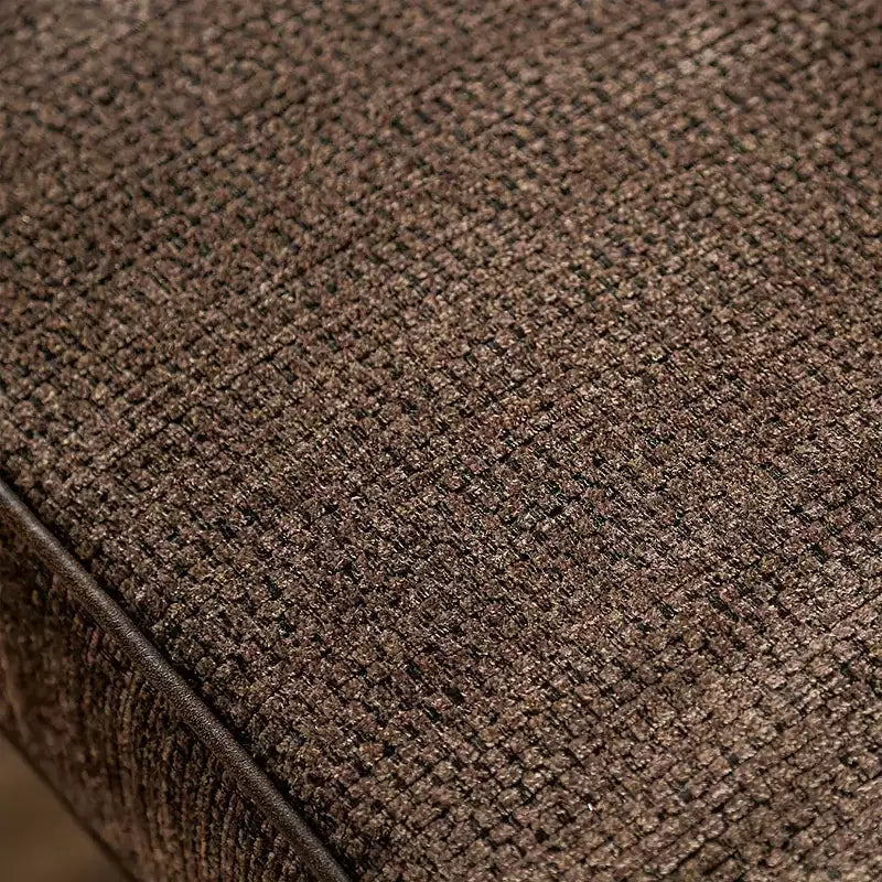 MAISONS : Intérieur + Extérieur Frazer Canapé 229,2 cm Traditionnel avec Clous Décoratifs Marron