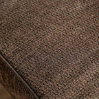MAISONS : Intérieur + Extérieur Frazer Canapé 229,2 cm Traditionnel avec Clous Décoratifs Marron