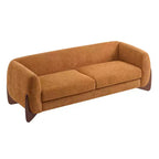 Christopher Knight Home Mia Canapé 3 places en tissu bouclé 82,75 po Caramel