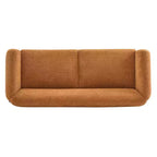Christopher Knight Home Mia Canapé 3 places en tissu bouclé 82,75 po Caramel