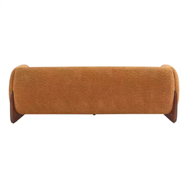 Christopher Knight Home Mia Canapé 3 places en tissu bouclé 82,75 po Caramel