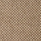Banc mi-siècle rembourré en tissu texturé Mushroom Weave avec dossier - Hearth & Hand™ avec Magnolia