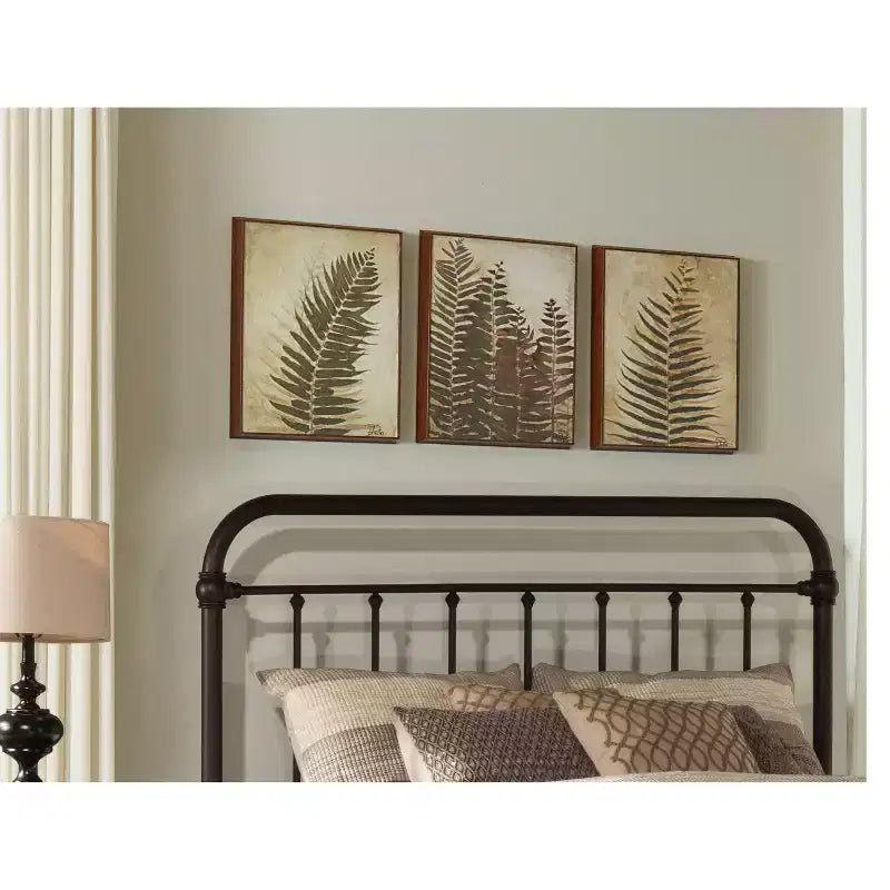 Tête de lit Kirkland avec cadre inclus bronze - Hillsdale Furniture