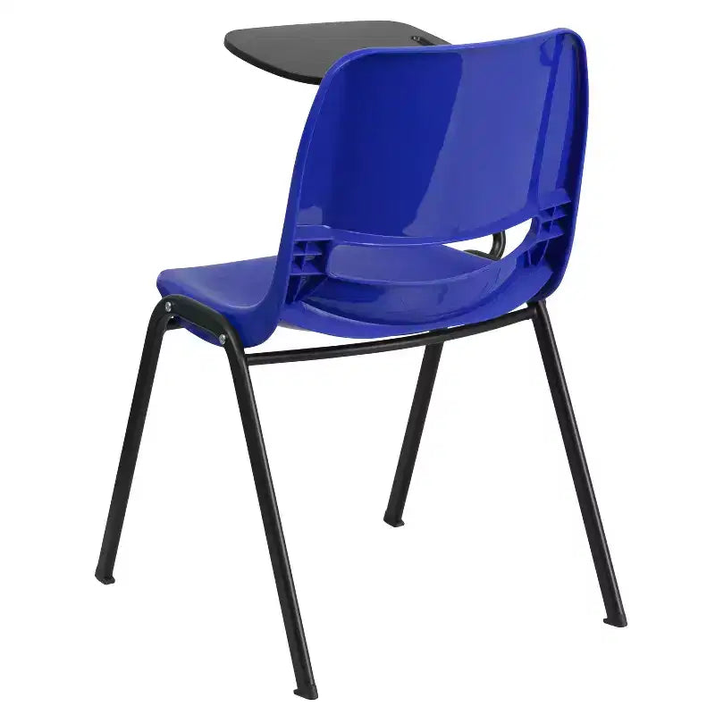 Chaise ergonomique Flash Furniture avec tablette rabattable à droite