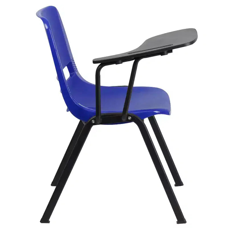 Chaise ergonomique Flash Furniture avec tablette rabattable à droite