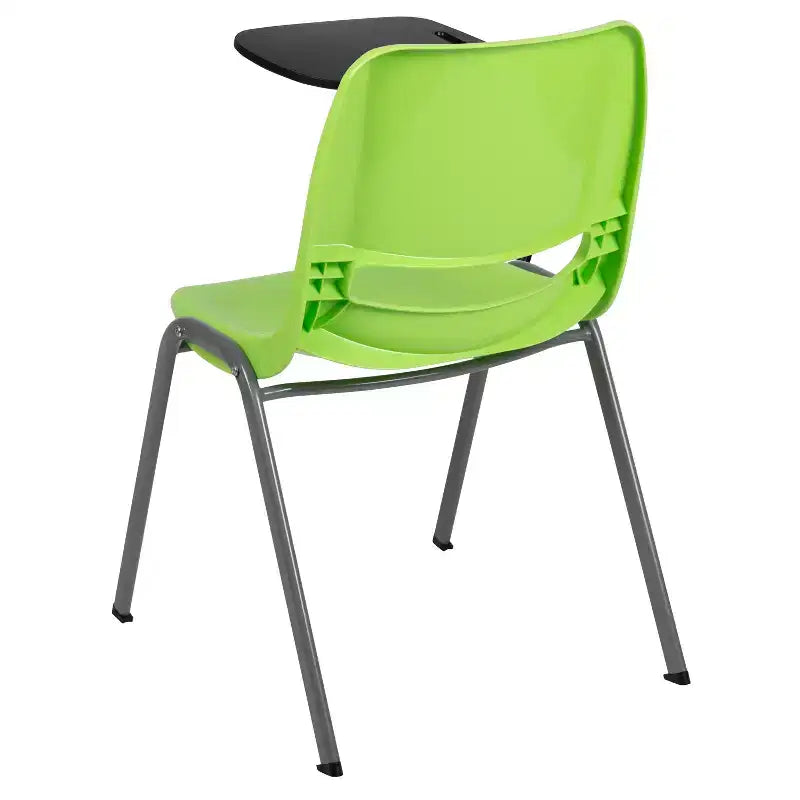 Chaise ergonomique Flash Furniture avec tablette rabattable à droite