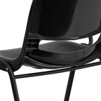 Chaise ergonomique Flash Furniture avec tablette rabattable à droite