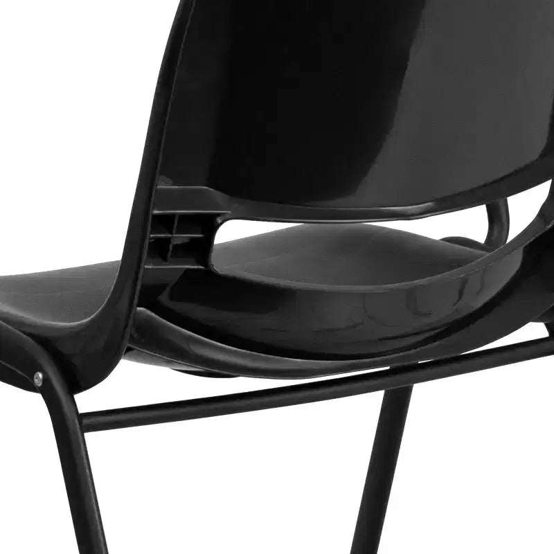 Chaise ergonomique Flash Furniture avec tablette rabattable à droite