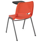 Chaise ergonomique Flash Furniture avec tablette rabattable à droite