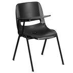 Chaise ergonomique Flash Furniture avec tablette rabattable à droite