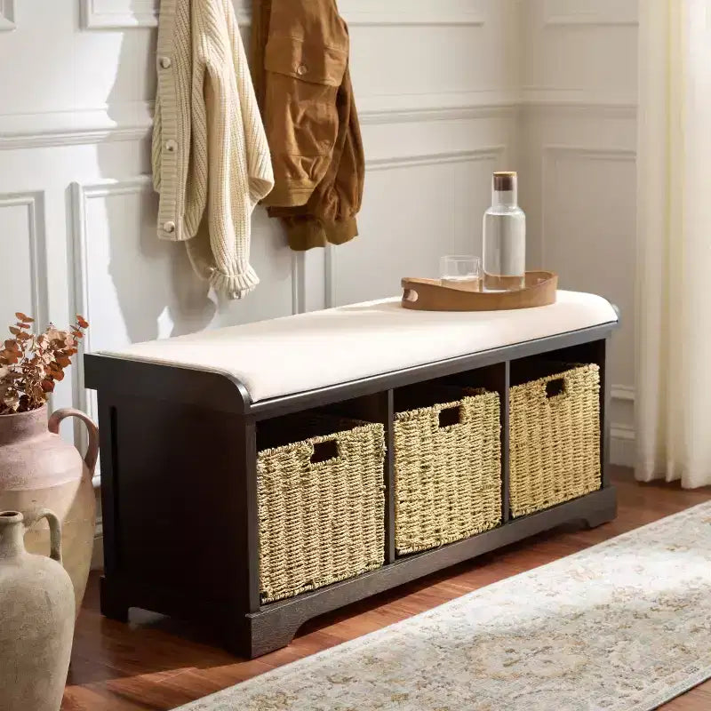 Banc de rangement Lonan - AMH5733 - Safavieh Couture
