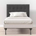 Glenwillow Home Kaya Buttonless-Tufting Upholstered Headboard