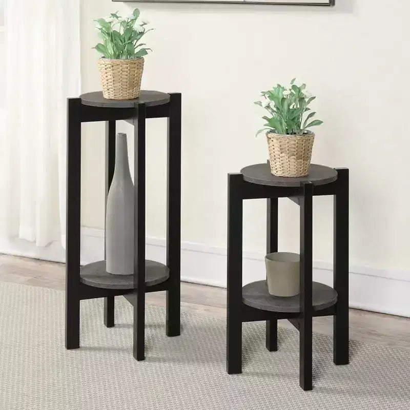 23.5 Newport Meuble à plantes à 2 niveaux - Breighton Home