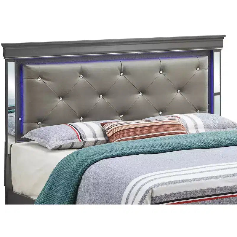 Lits panneaux Passion Furniture Verona et Queen
