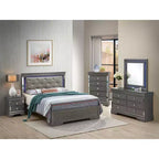 Lits panneaux Passion Furniture Verona et Queen