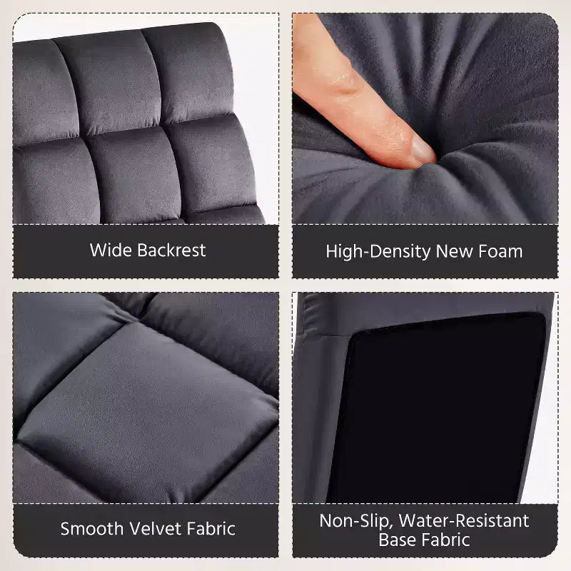 Chaise de sol pliante Yaheetech avec dossier pour adulte/animal de compagnie