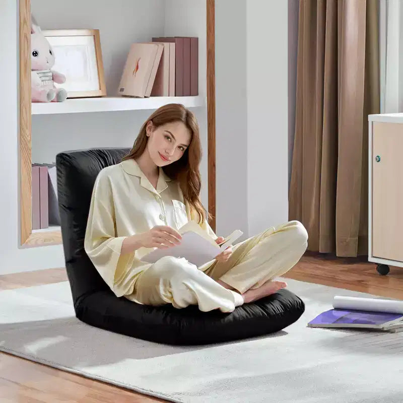 Chaise de sol pliante Yaheetech avec dossier pour adulte/animal de compagnie