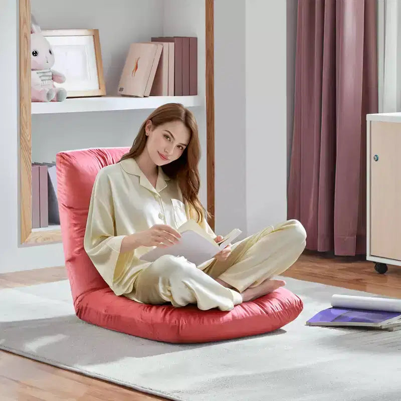 Chaise de sol pliante Yaheetech avec dossier pour adulte/animal de compagnie