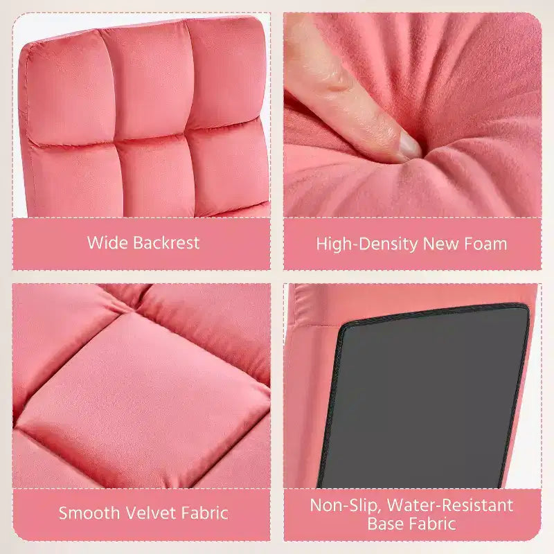Chaise de sol pliante Yaheetech avec dossier pour adulte/animal de compagnie