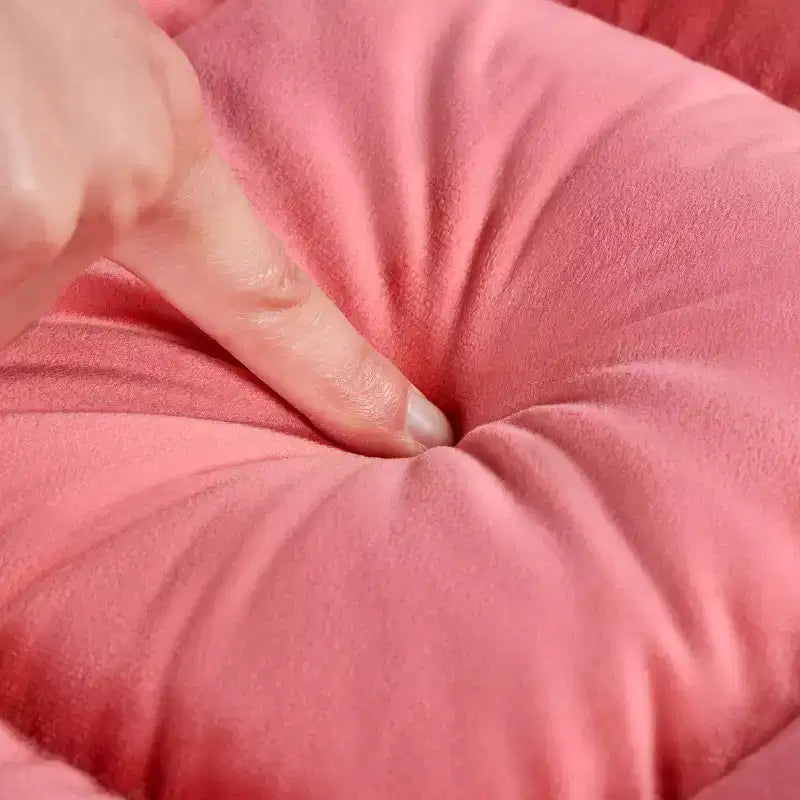 Chaise de sol pliante Yaheetech avec dossier pour adulte/animal de compagnie