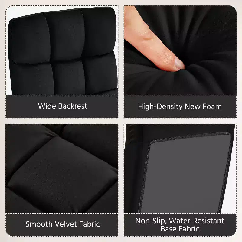 Chaise de sol pliante Yaheetech avec dossier pour adulte/animal de compagnie