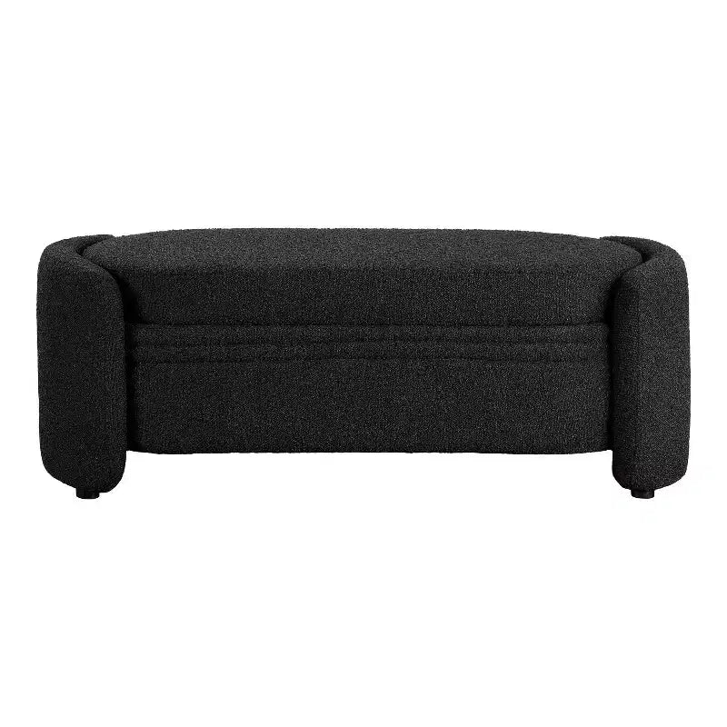 Banc de rangement Makine Glam Boucle pour chambre et entrée - HOMES: Inside + Out