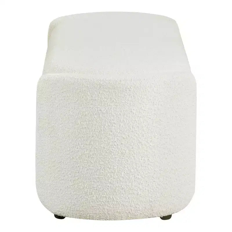Banc de rangement Makine Glam Boucle pour chambre et entrée - HOMES: Inside + Out