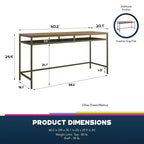 Bureau informatique Shadwick de RealRooms
