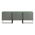 Meuble TV Forast Modern 3 portes de rangement 24/7 Shop At Home pour téléviseurs jusqu'à 65 pouces