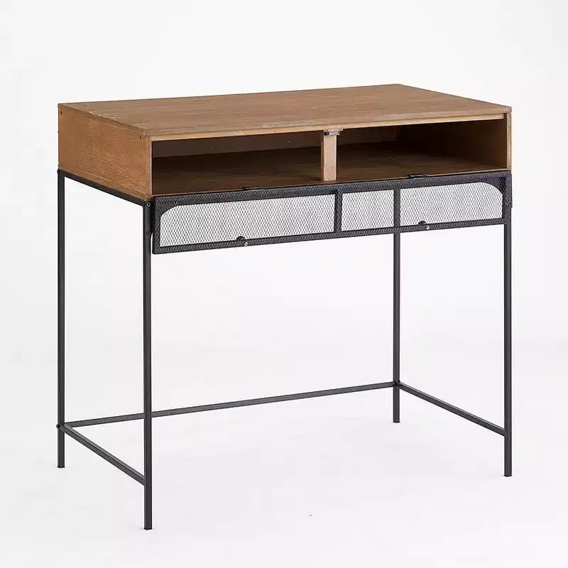 Bureau de style ferme industriel avec rangement de la collection Lakeside