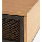 Bureau de style ferme industriel avec rangement de la collection Lakeside