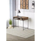 Bureau de style ferme industriel avec rangement de la collection Lakeside