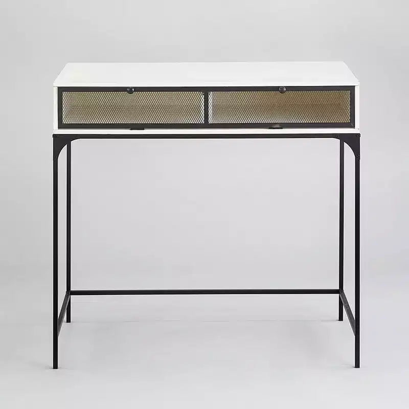 Bureau de style ferme industriel avec rangement de la collection Lakeside