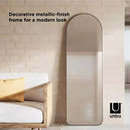 Miroir mural décoratif Hubba arqué à poser 20 x 62 - Umbra
