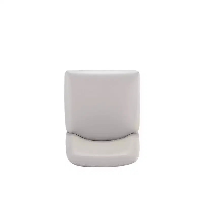 Tabouret de bar Serena en similicuir et métal, hauteur comptoir, par Manhattan Comfort