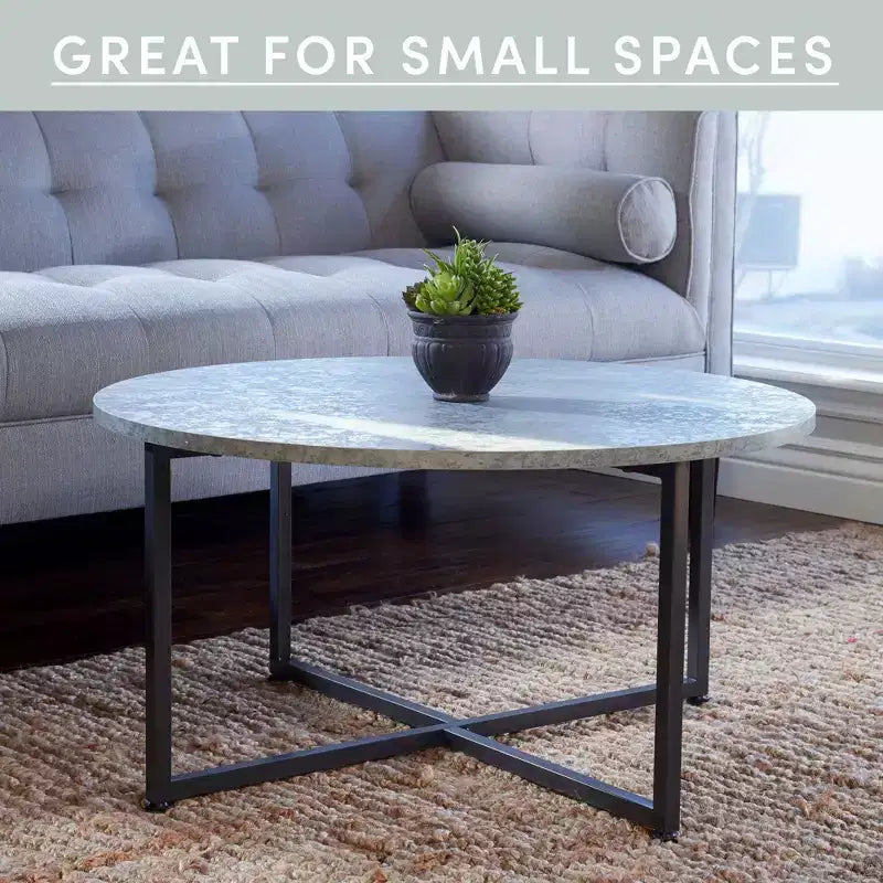 Table basse ronde Jamestown de Household Essentials