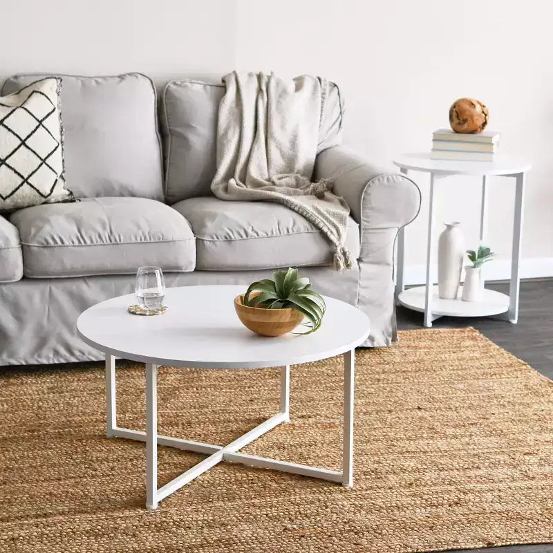 Table basse ronde Jamestown de Household Essentials