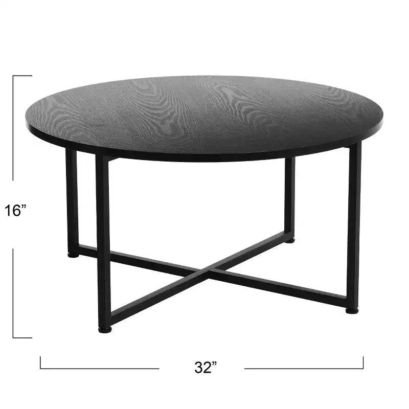Table basse ronde Jamestown de Household Essentials