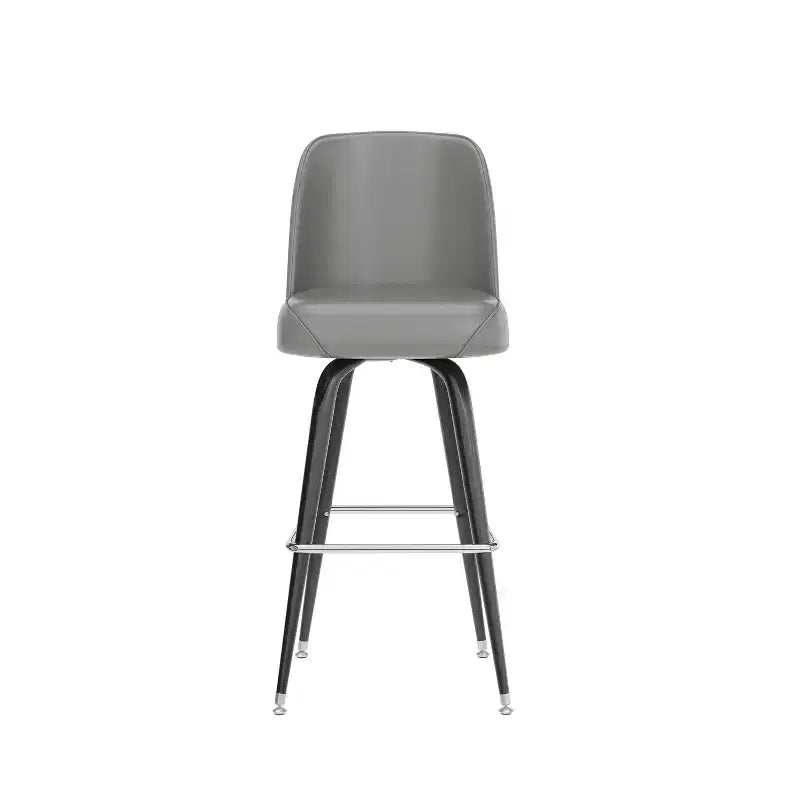 Emma et Oliver - Lot de 2 tabourets de bar en métal avec siège baquet pivotant