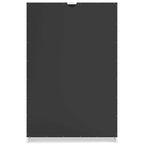 Commode en bois 5 tiroirs – Noir / Blanc, 1 personne