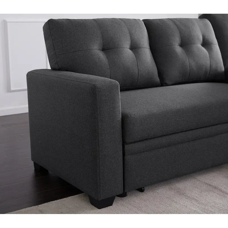 Canapé d'angle modulable avec méridienne, 3-4 places