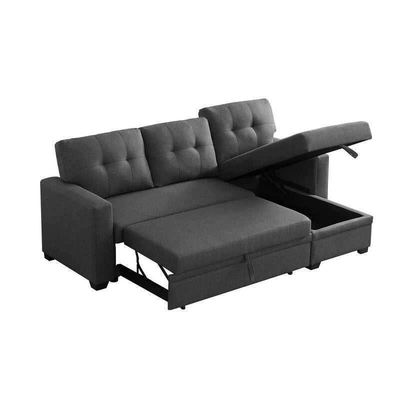 Canapé d'angle modulable avec méridienne, 3-4 places