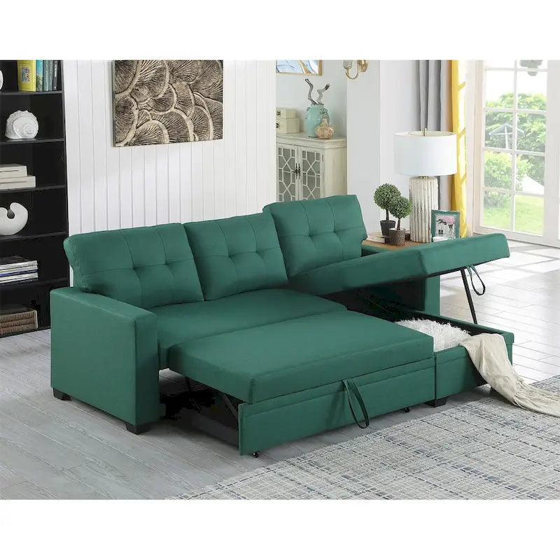 Canapé d'angle modulable avec méridienne, 3-4 places