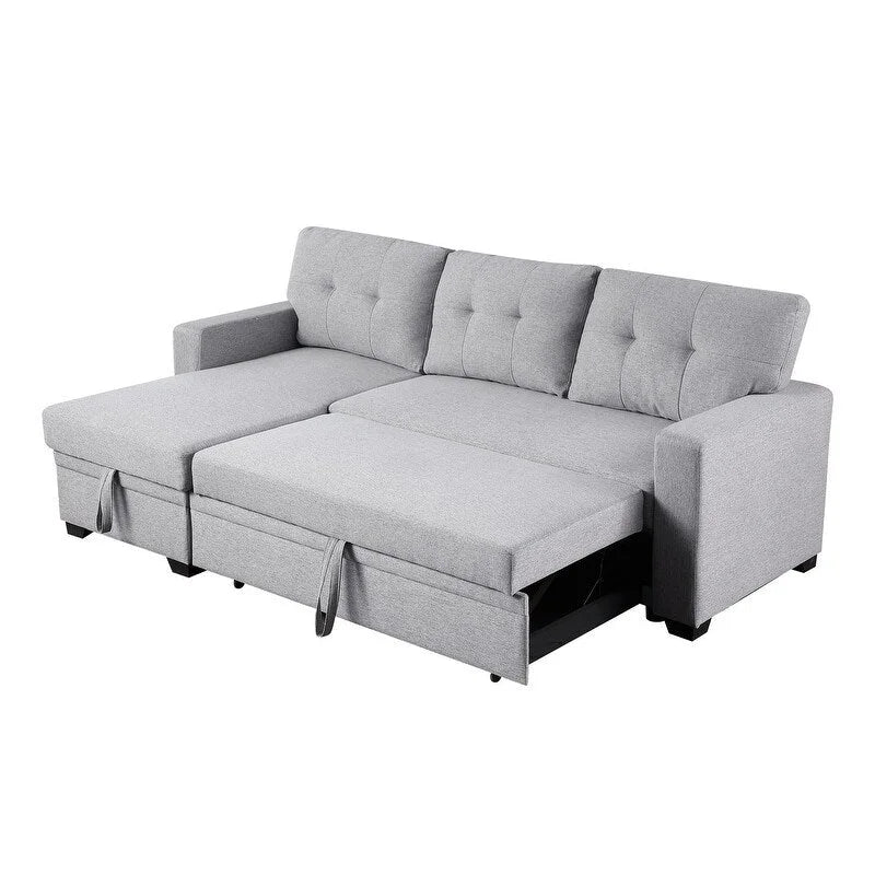 Canapé d'angle modulable avec méridienne, 3-4 places
