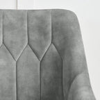 Fauteuil d'appoint rembourré beige/jaune/gris avec pieds en métal, une place
