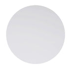Table basse ronde multicolore, cadre en acier, pour 1 personne, 80 cm de diamètre