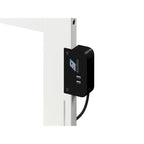 Lit plateforme double blanc avec pied de lit, 1 personne